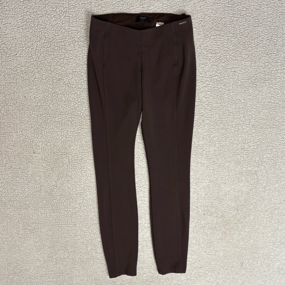 Tahari Women's Pull On Pants XS‎ Tummy Control Stretch Slim Career Dress Leggin